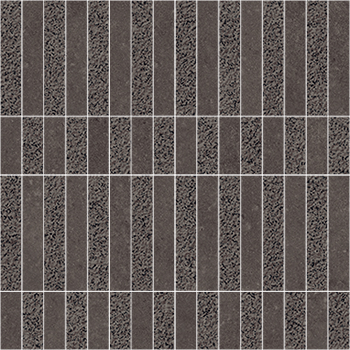   Ebony  Nok Rug Mosaic  


 Nok, black, matte, monochromatic, through body porcelain, 12x12 in, 2026 
 