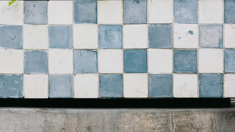 Checkerboard ceramic tile inspiration for modern European interiors and boutique hospitality spaces
