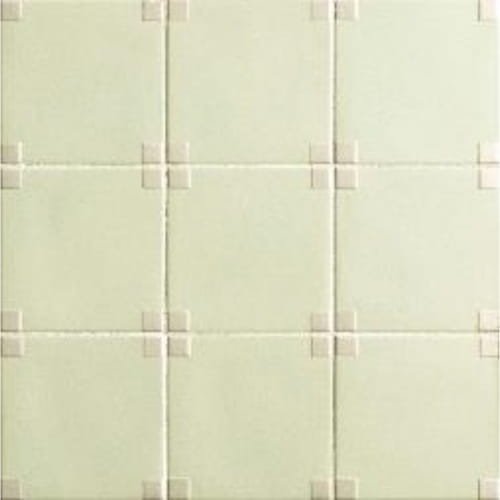 Sage green square porcelain wall tile patterned layout geometric grid composition