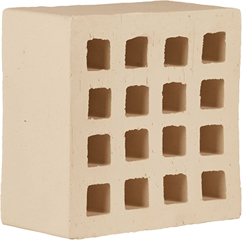   Petruse  Arialuce  

 Arialuce, Beige, Matte, Geometric, 5 x 5 x 2 in, Terracotta, Brick, Blocks, Handmade, Breezeblock  