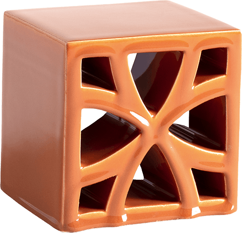   Urban Terracotta  Split Blend Flo  

 Split & Fornace, Blend, Flo, Orange, Glossy, Geometric, Terracotta, 5 x 5 x 2 in, Handmade, Sicilian, 2026 
 
