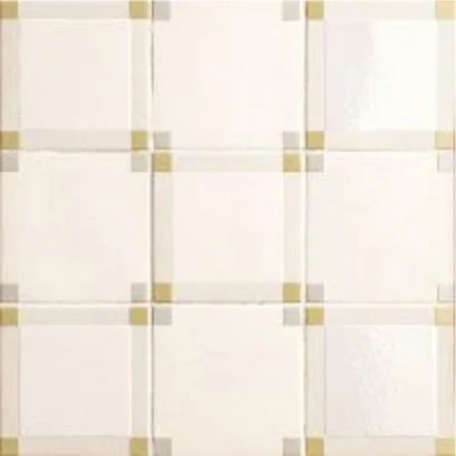 White square porcelain tile modular pattern layout contemporary wall surface