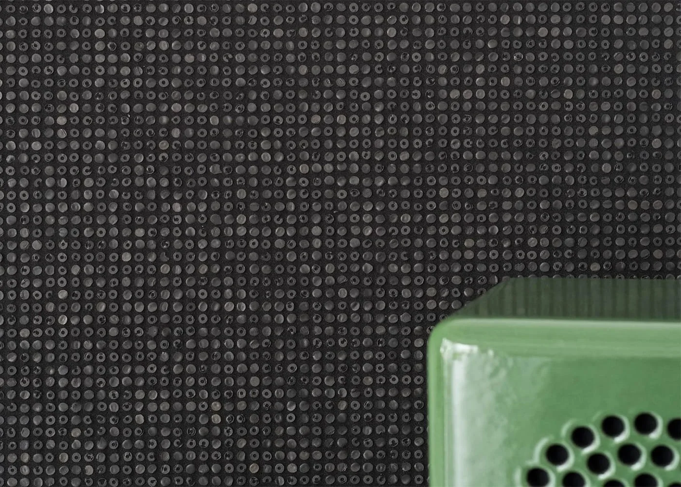 Grafite recycled glass mosaic wall tile textured geometric surface contemporary architectural interior design