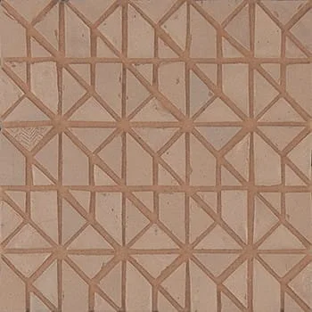   Salmone  Micro Multiplem  

 Micro Multiplem, Mosaico Micro, Matte, Geometric, Monochromatic, Recycled Glass and Clay, 12 x 12 in, Handmade, Red, Pink, 2026 
 