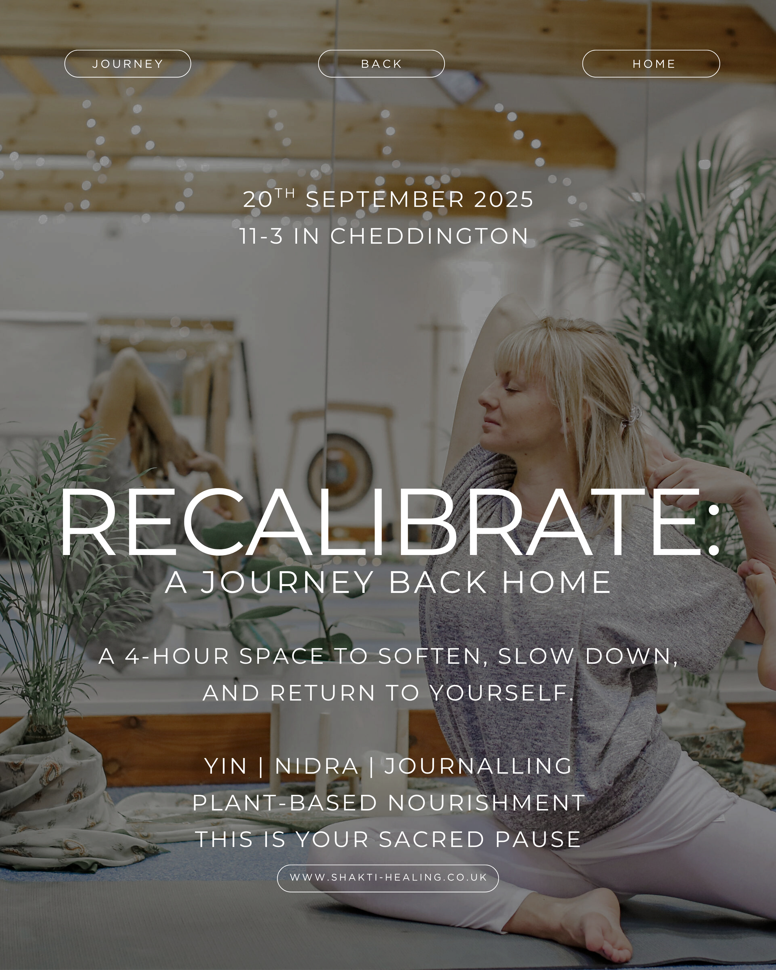 Recalibrate: a journey back home