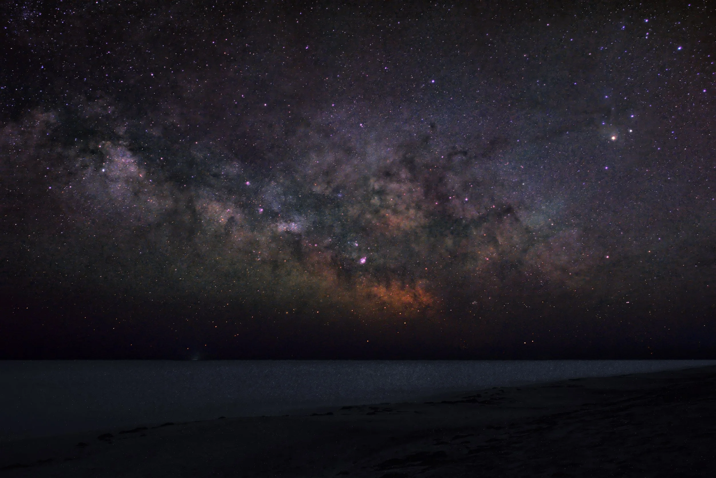 Heaven's Arms Above the Shore — Fine Art Paper Print