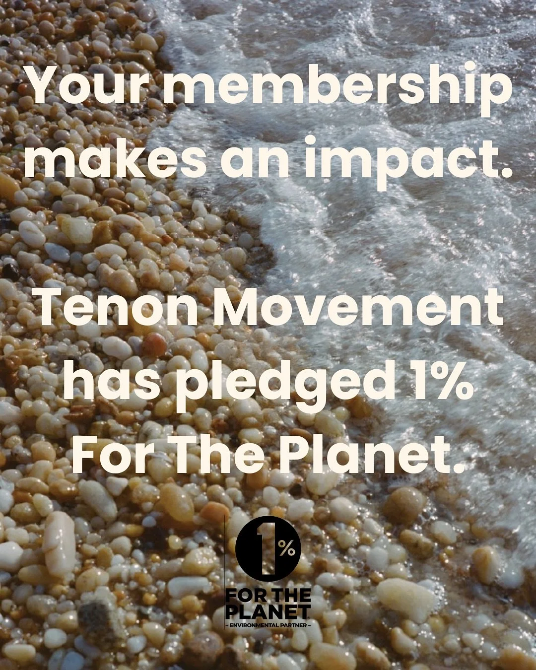 🌎 Your membership makes an impact! 🌎 We partnered with the non-profit initiative, 1% For The Planet and have pledged to give 1% of Tenon’s annual income to initiatives fighting the climate crisis. Become a member today and let your practice r
