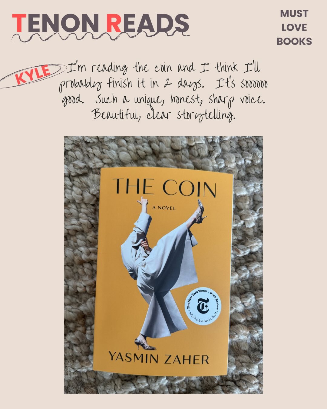 Hey hey!  Here&rsquo;s the team&rsquo;s latest Tenon Reads drop! What are you reading? Send us your recs in the chat&hellip;.we love books 🤓