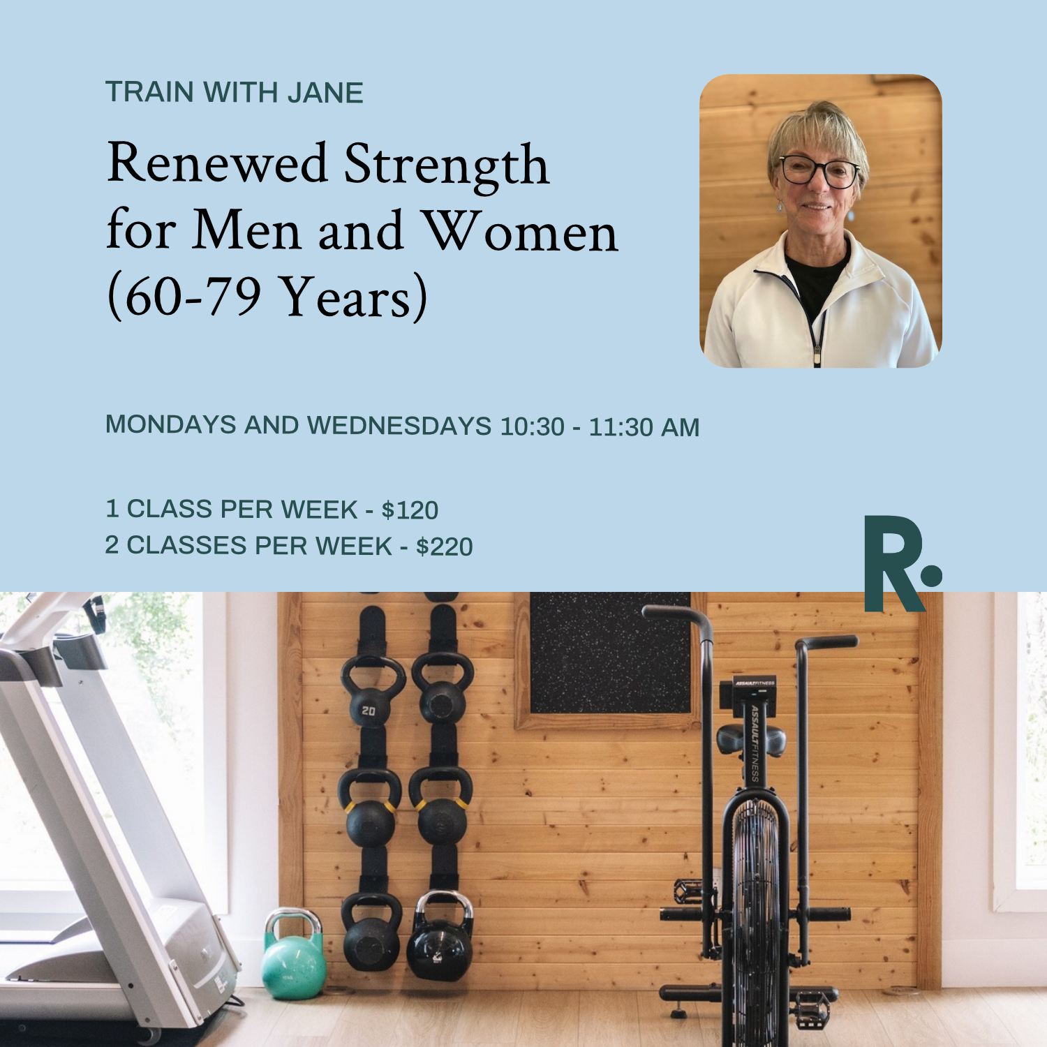 Renewed Strength For Men & Women (60-79 Years)