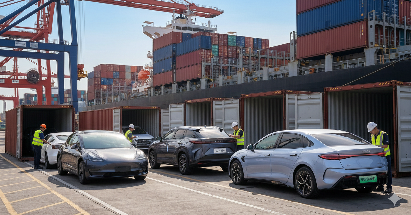 importación de carros, equipos de recreo y maquinaria