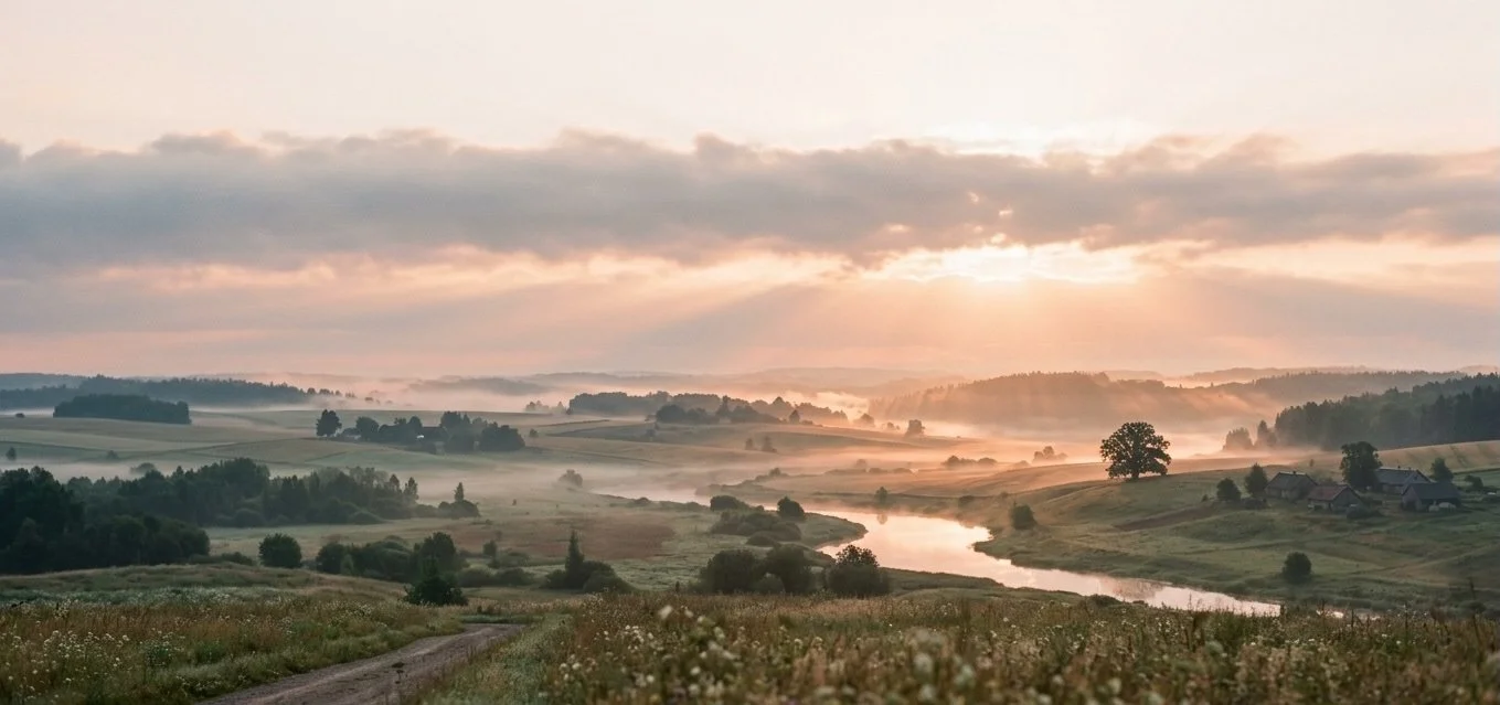 Warm light breaking through clouds representing a shift in understanding low self esteem