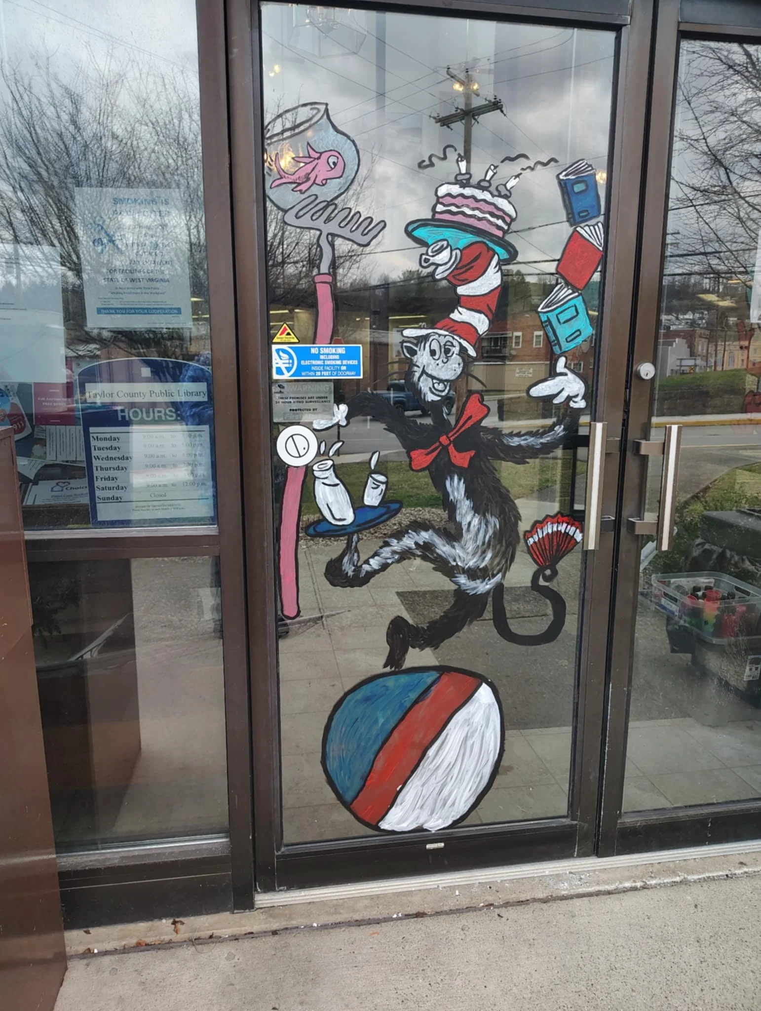 Event window for Taylor County Public Library
