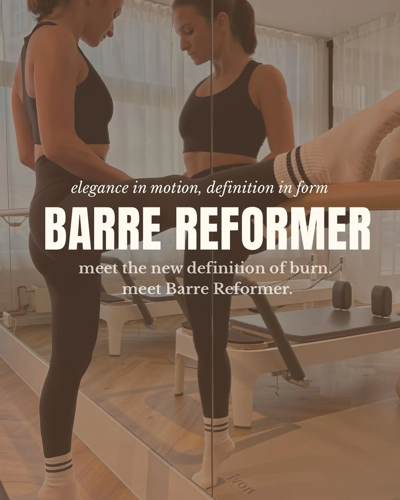 The Class everyone&rsquo;s obsessed with - get ready to raise the &bdquo;barre&ldquo; 🤍
Barre Reformer starts this Sunday and will be part of your Monday from now on🔥