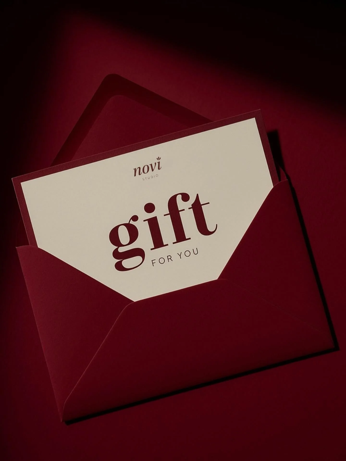 Still searching for the perfect Christmas gift?
You just found it. ✨

Timeless. Personal. Powerful.
novi Gift Cards - available online &amp; at the studio🤍