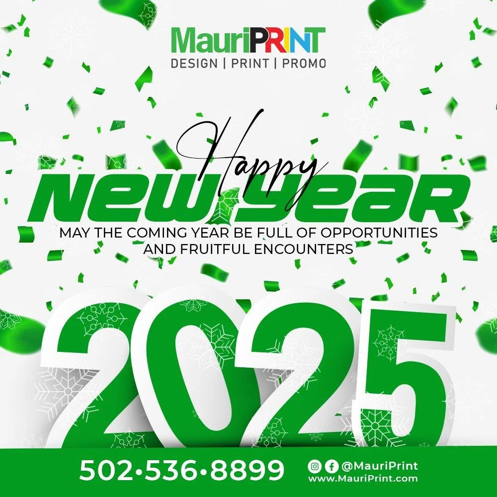 🎉 Happy New Year from Mauri Print! 🎉
Start 2025 with fresh ideas and top-quality prints!
Whether it’s custom t-shirts, promotional materials, or anything in between, we’ve got your printing needs covered.
Let’s make your project
