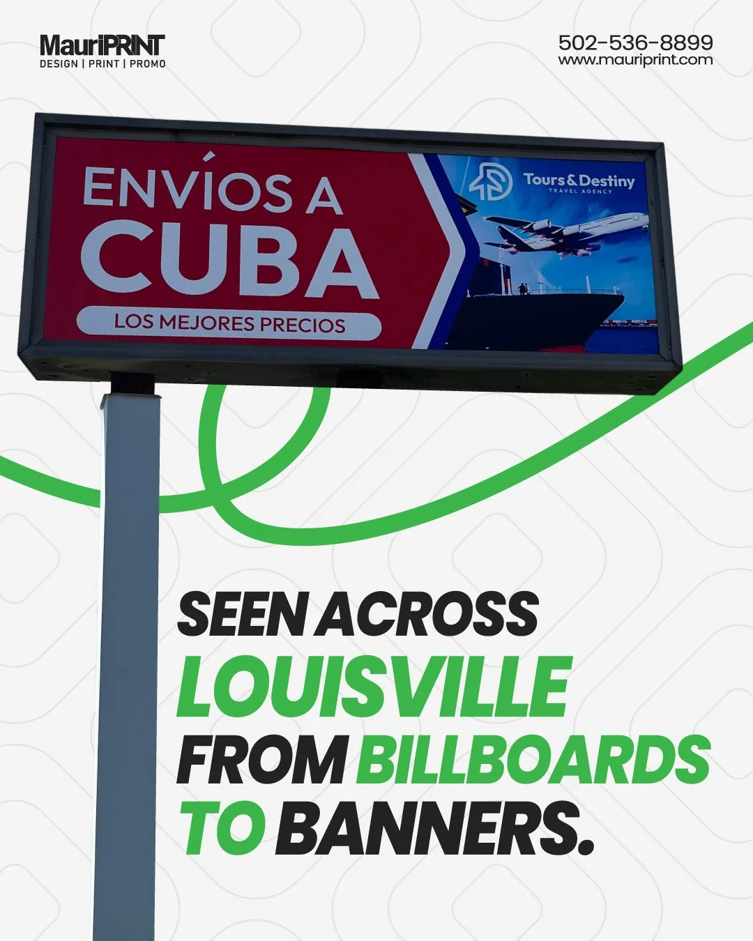 Seen across Louisville From billboards to banners, MauriPrint is everywhere.

Get your free Quote today!
 📞 502-536-8899 | 📧 sales@mauriprint.com

#mauriprint #printingservices #branding #signage #louisvillebusiness