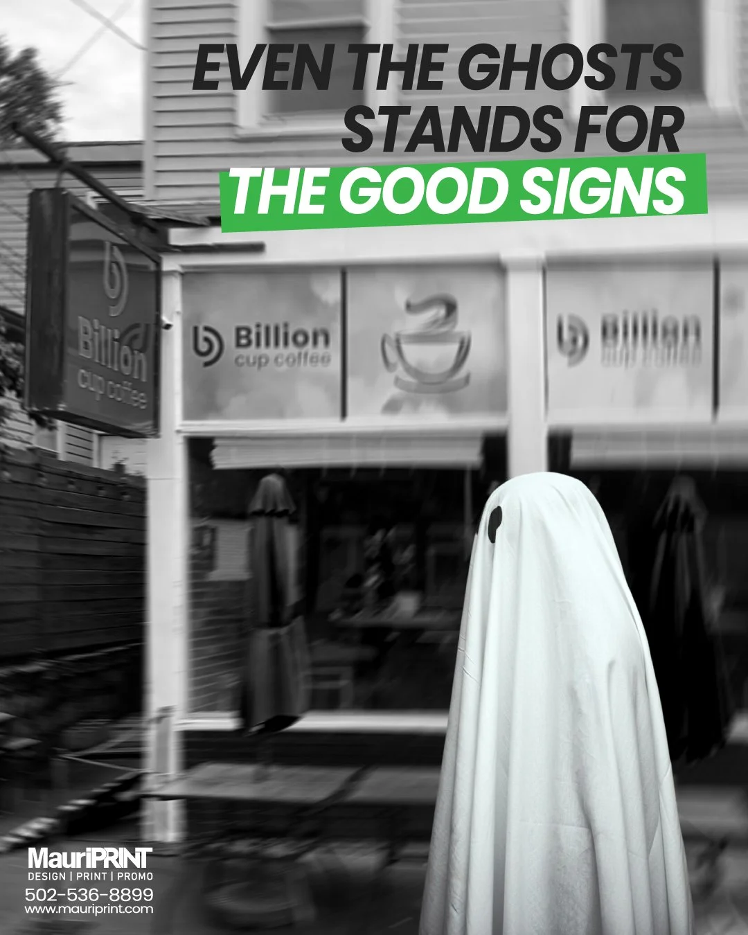👻 Good signs are impossible to ignore &mdash; even for ghosts.

Holiday campaigns are filling fast. From storefront signage to seasonal banners, MauriPrint delivers print solutions that help your business stand out &mdash; when it matters most.

Thi