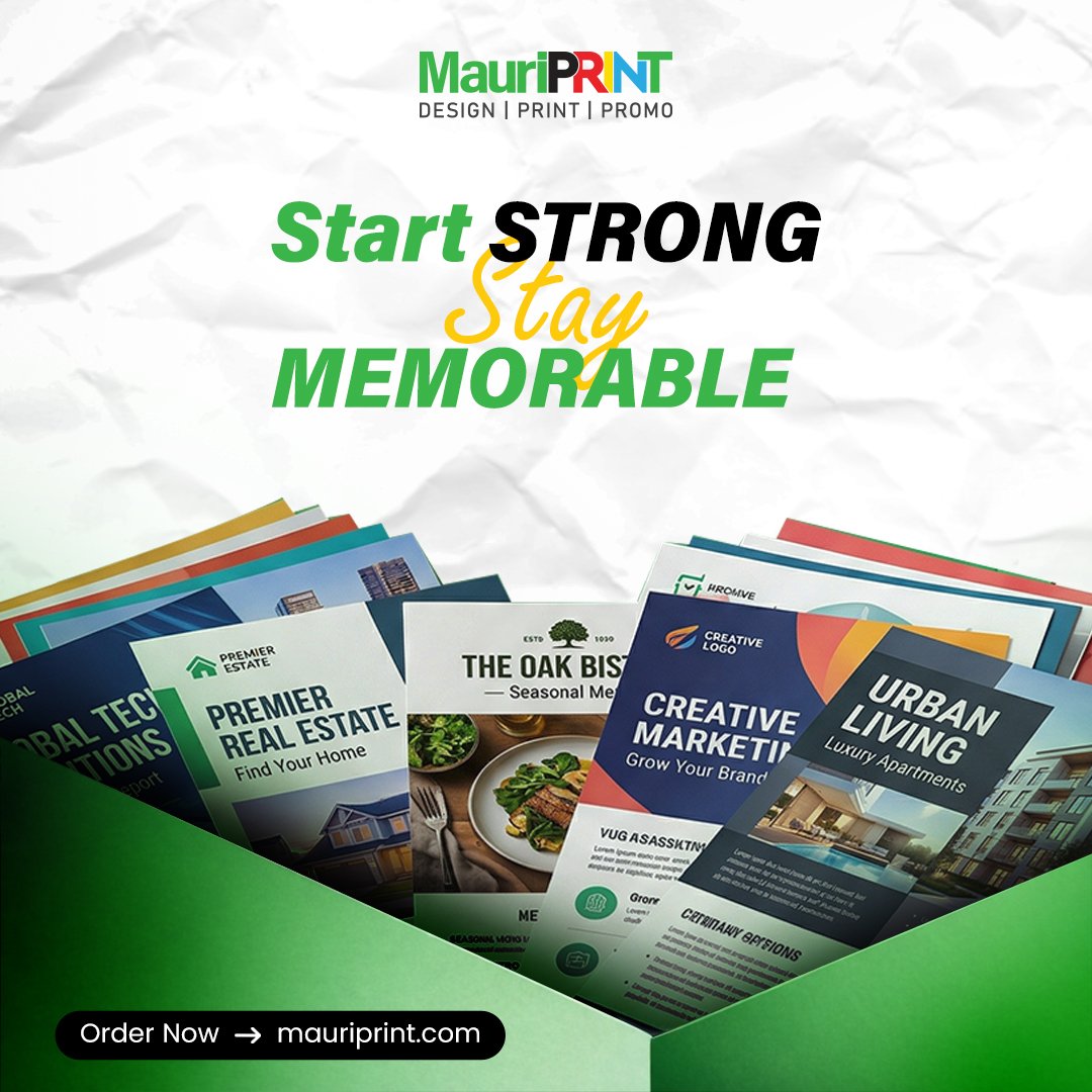 Stop the scroll with something they&rsquo;ll actually want to keep. 📌

Nothing beats the feel of a fresh, premium brochure. From local events to global corporate solutions, MauriPRINT delivers the flyers and brochures that keep your brand front and 