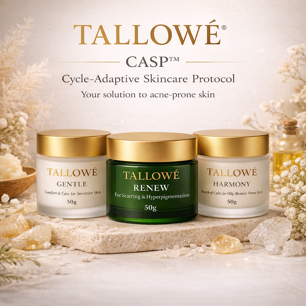 CASP™ : Female Acne-Prone Skin (Cycle-Adaptive Skincare Protocol)