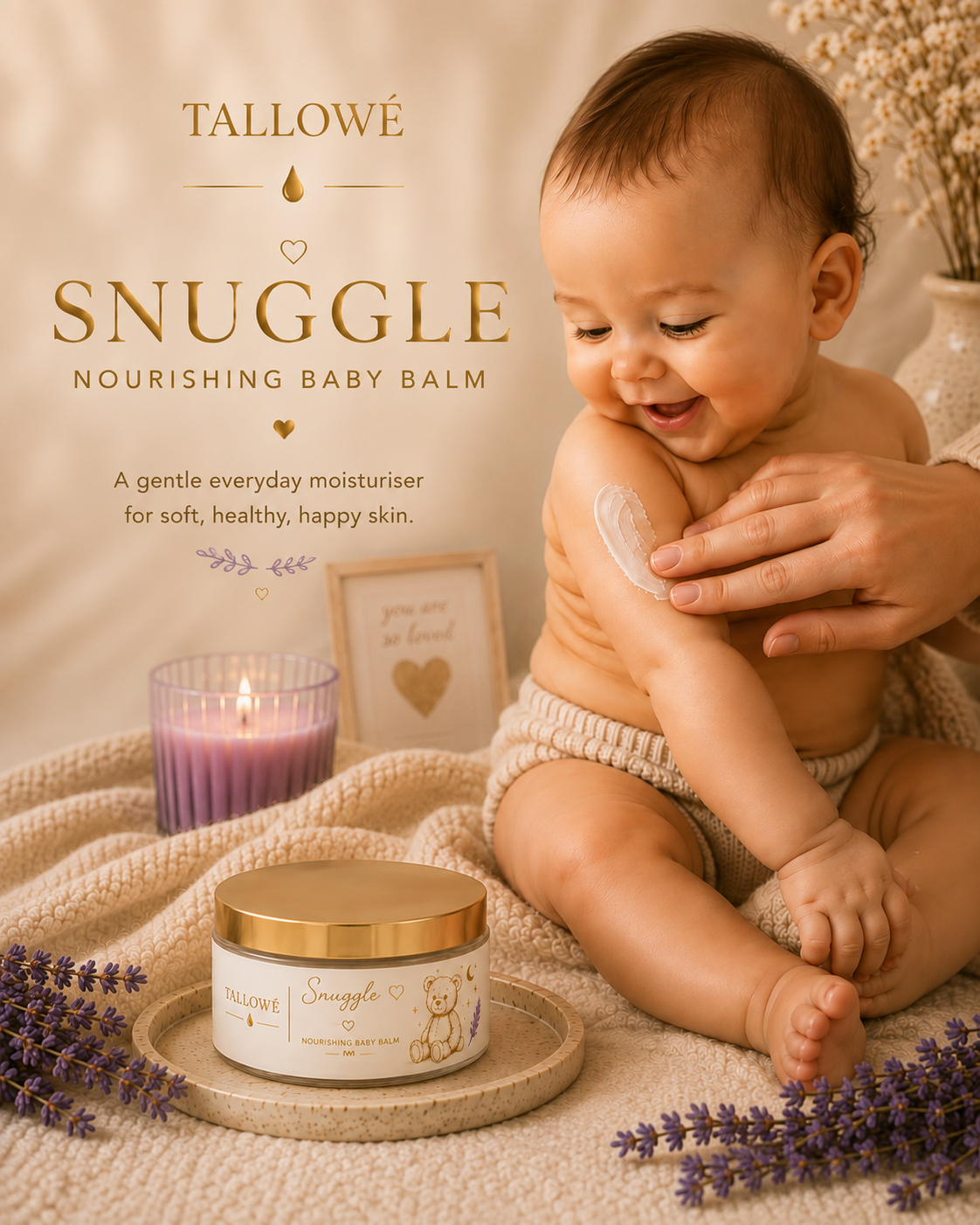 SNUGGLE™ : Nourishing Baby Balm