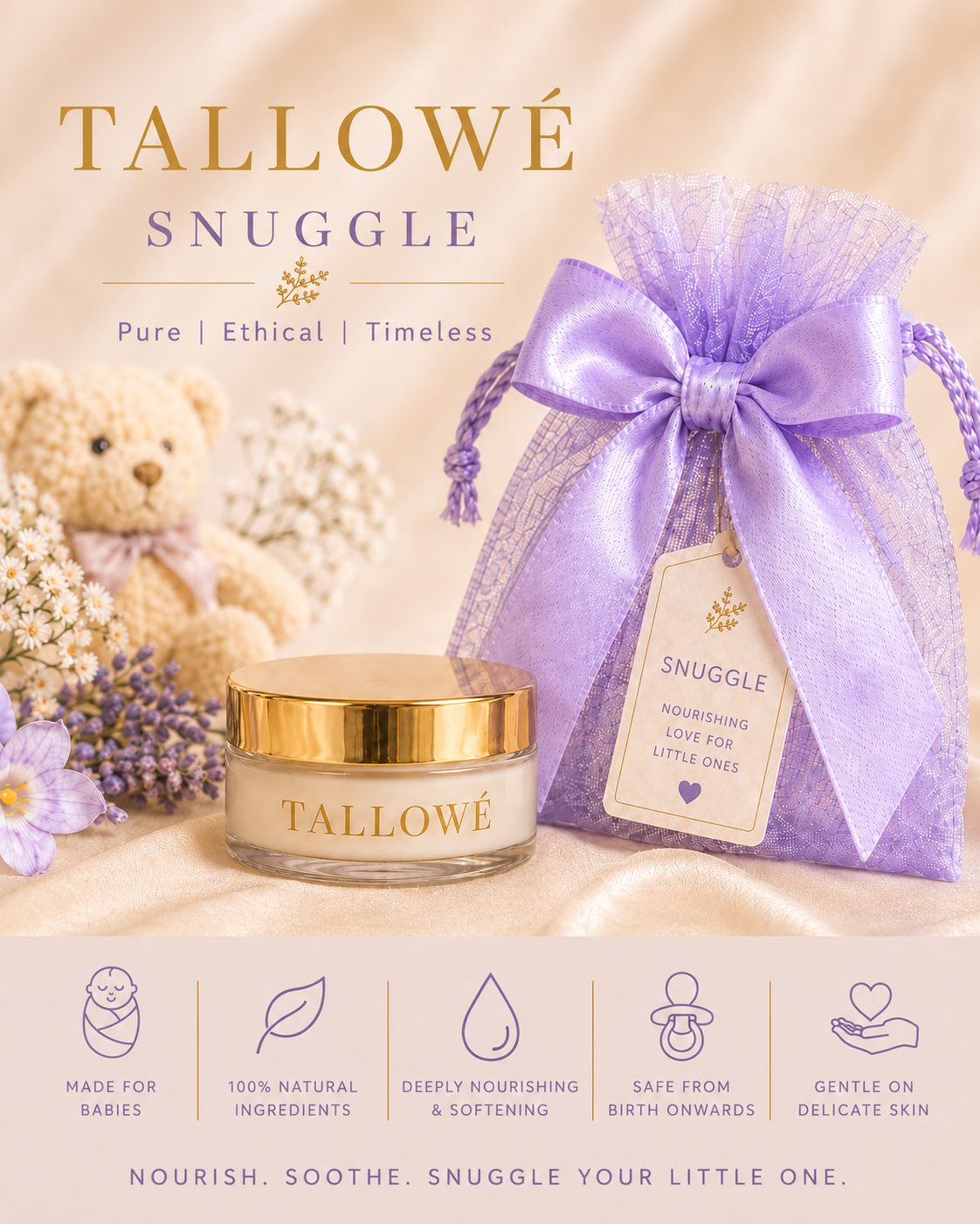 SNUGGLE™ : Nourishing Baby Balm