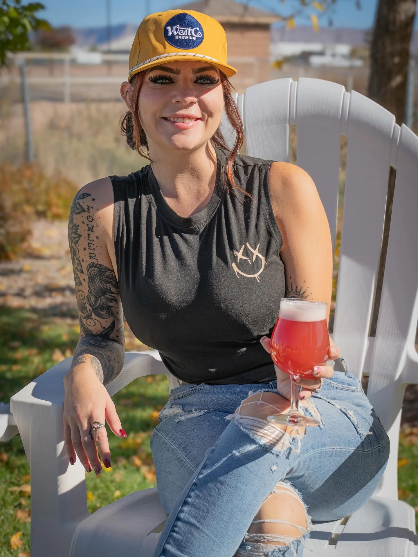 Just tapped!  WestCo&rsquo;s Raspberry Tangerine Sour 🤤