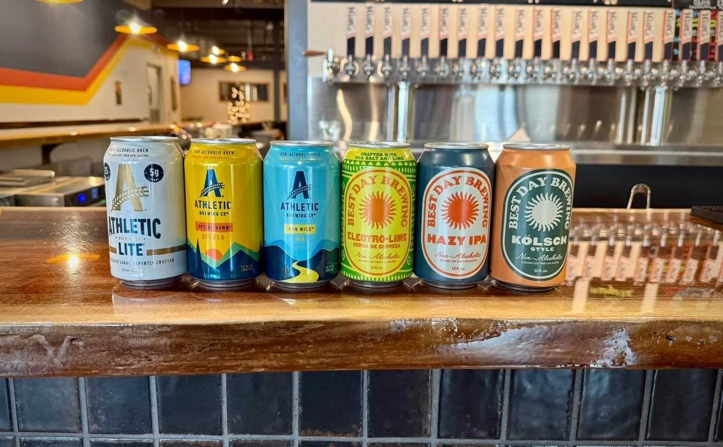 Dry January? We&rsquo;ve got you covered! Athletic Brewing and Best Day Brewing make some excellent N/A beers for you to enjoy.