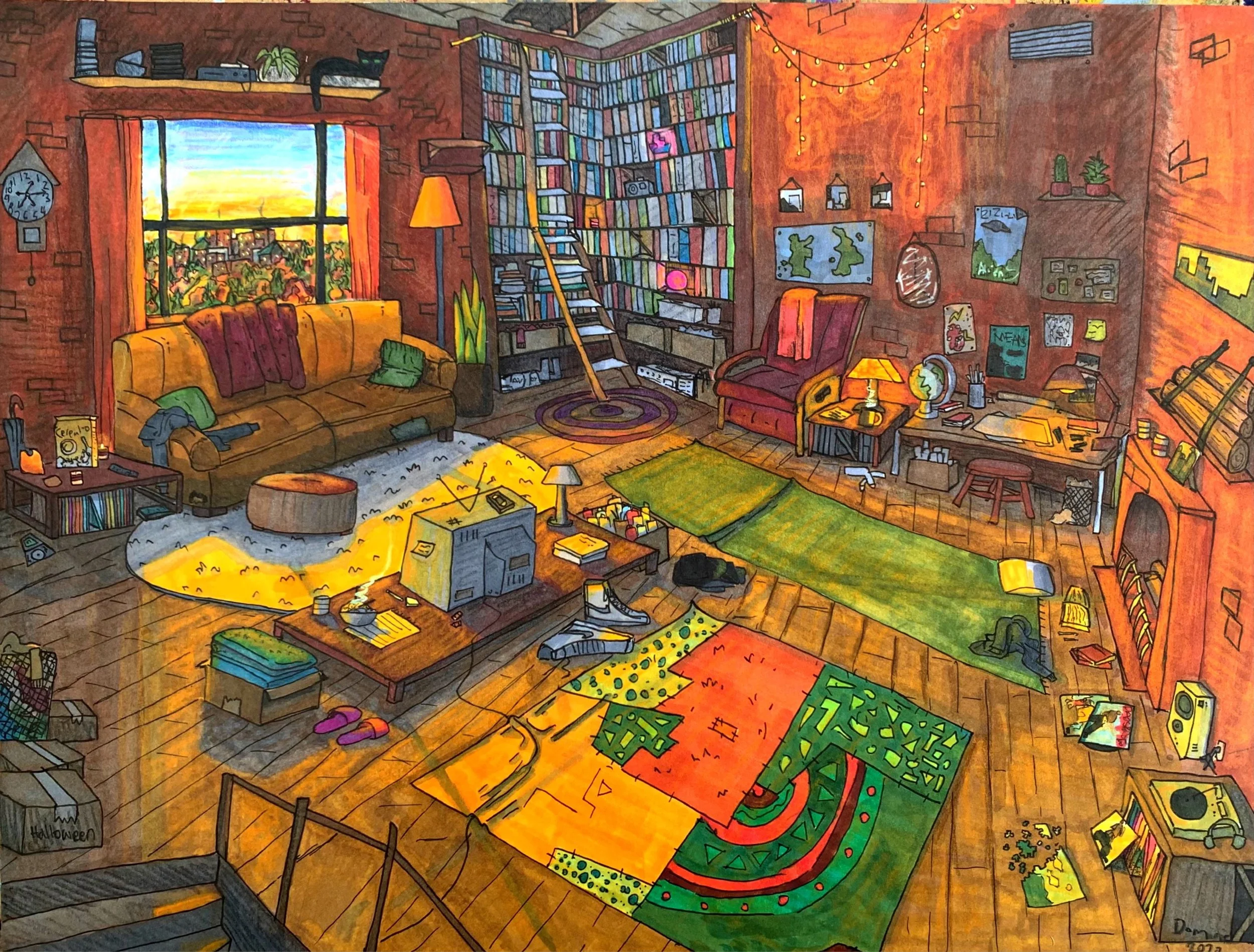 Physical Environmental Illustrations