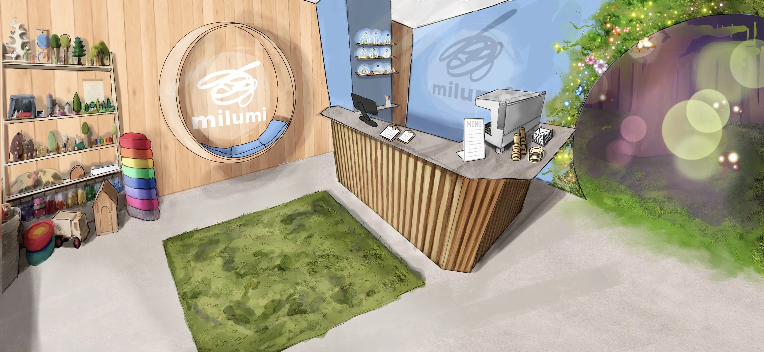 Digital Environmental Illustrations