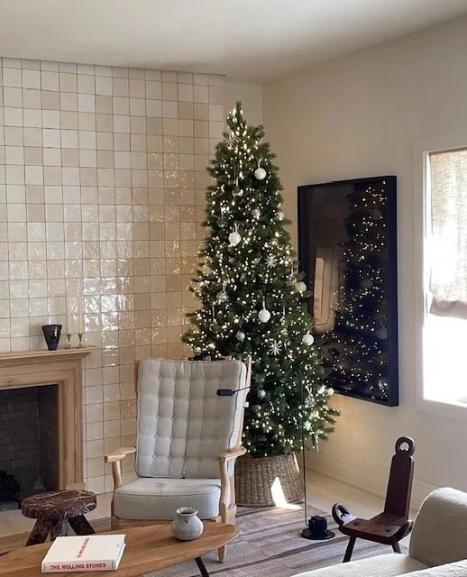 custom fireplace and tile