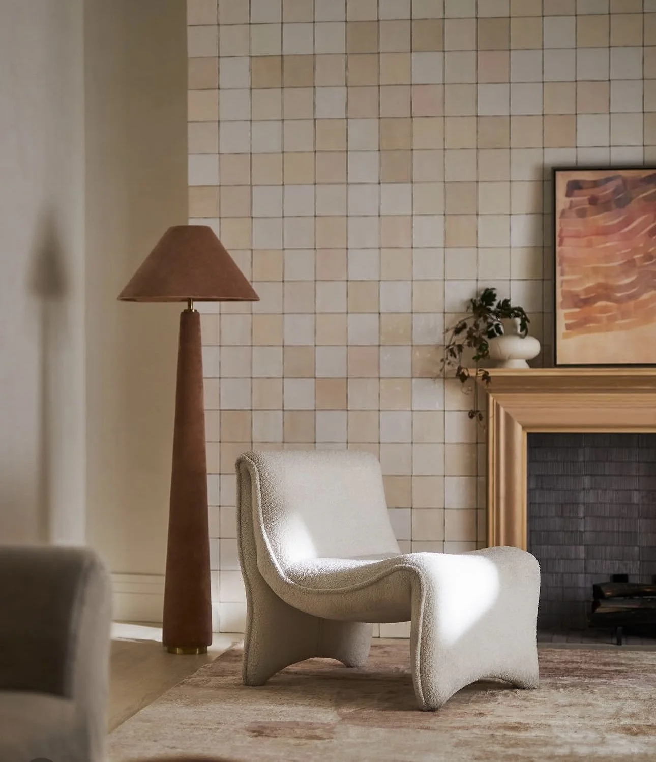 custom fireplace & tile work