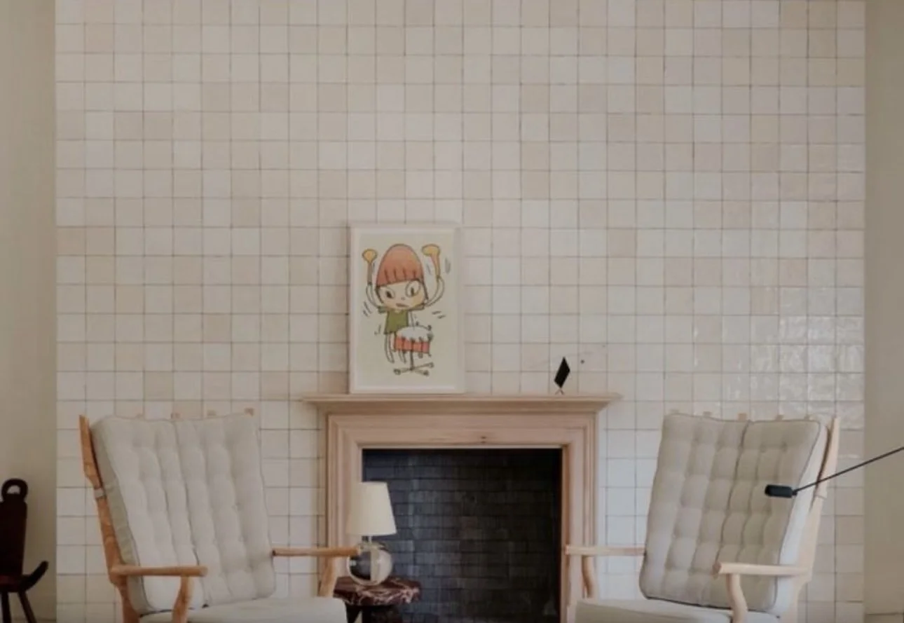 Custom fireplace and tile work