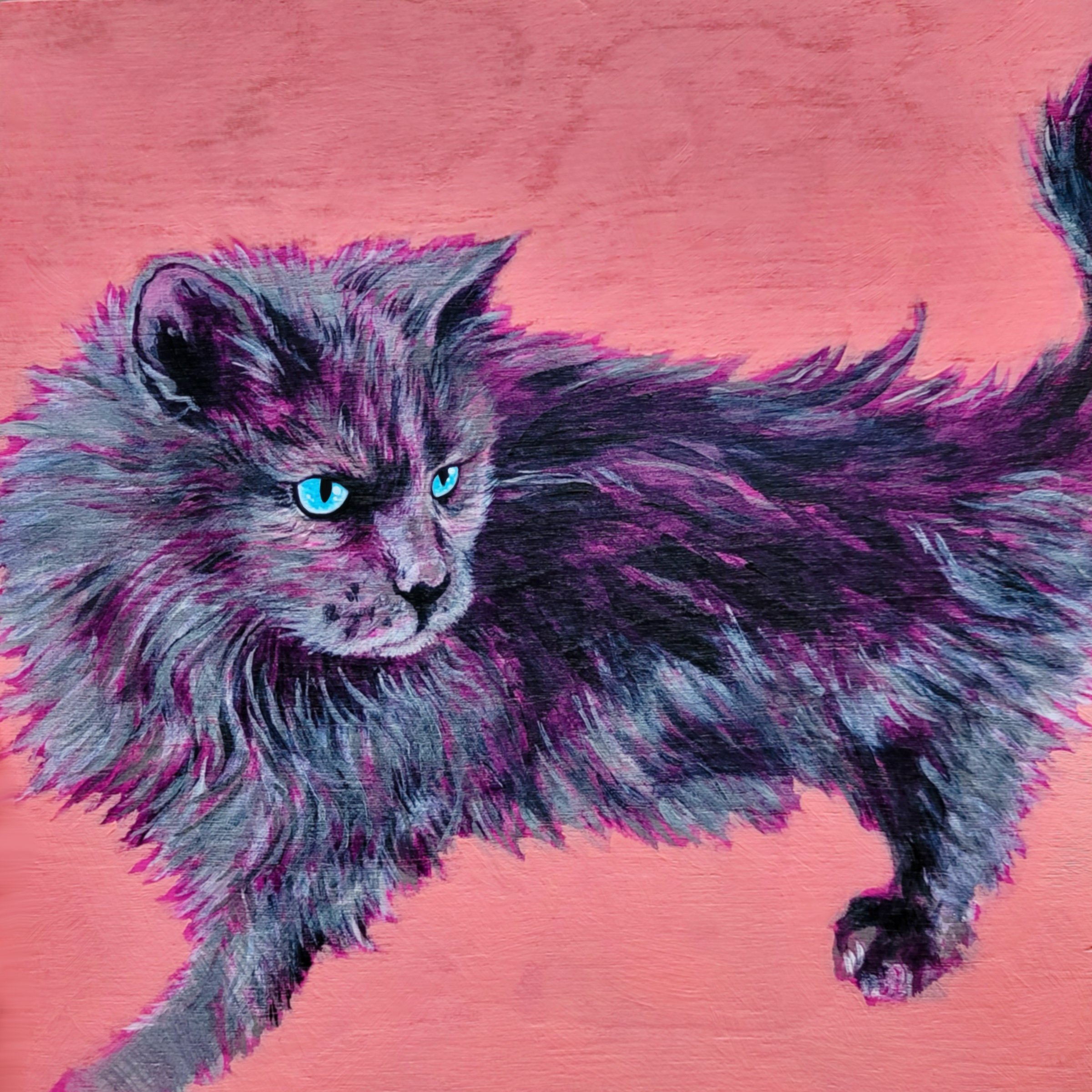 Bette, acrylic on canvas, 2023