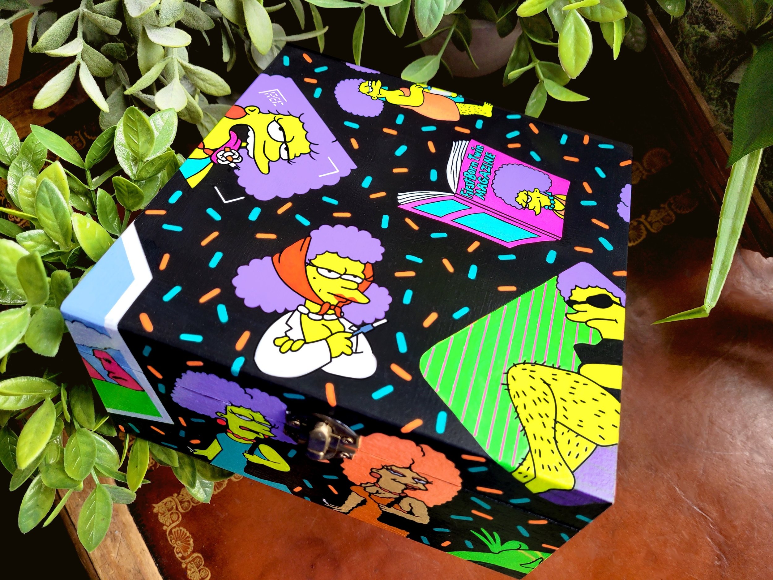Patty and Selma, jewelry box, 2024 (SOLD)