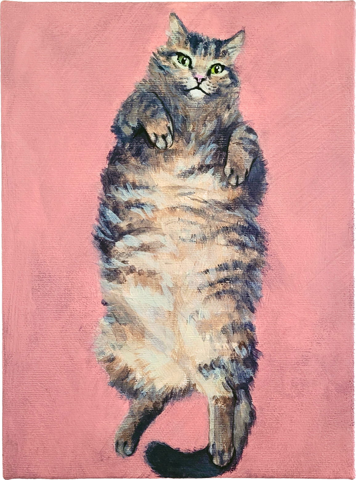 Elroy, acrylic on canvas, 2025