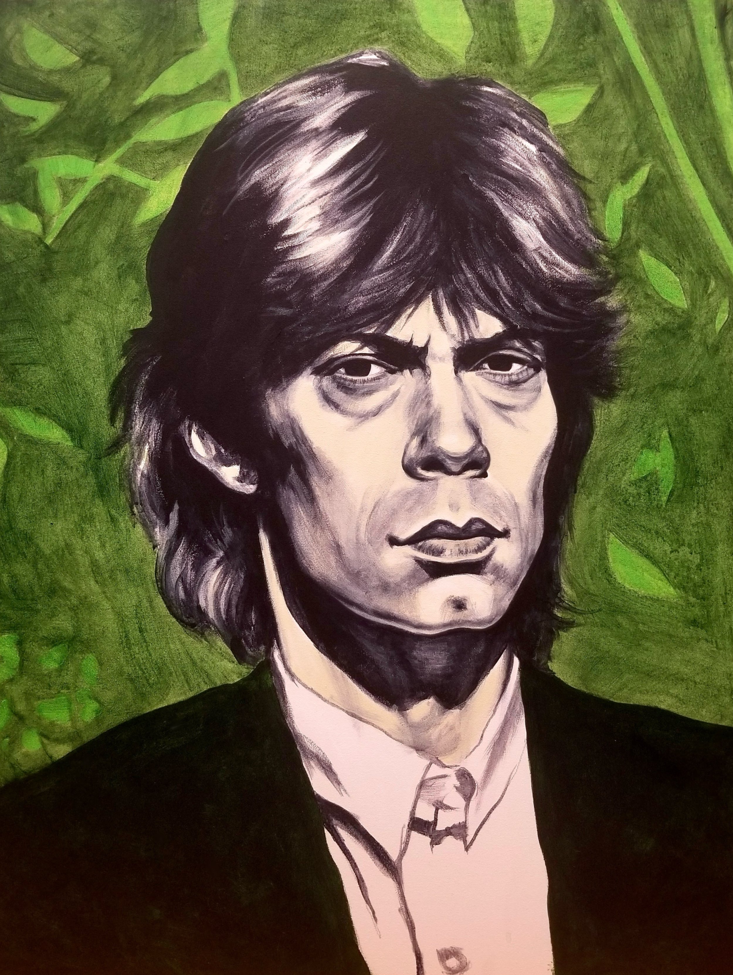 David, acrylic on canvas, 2024