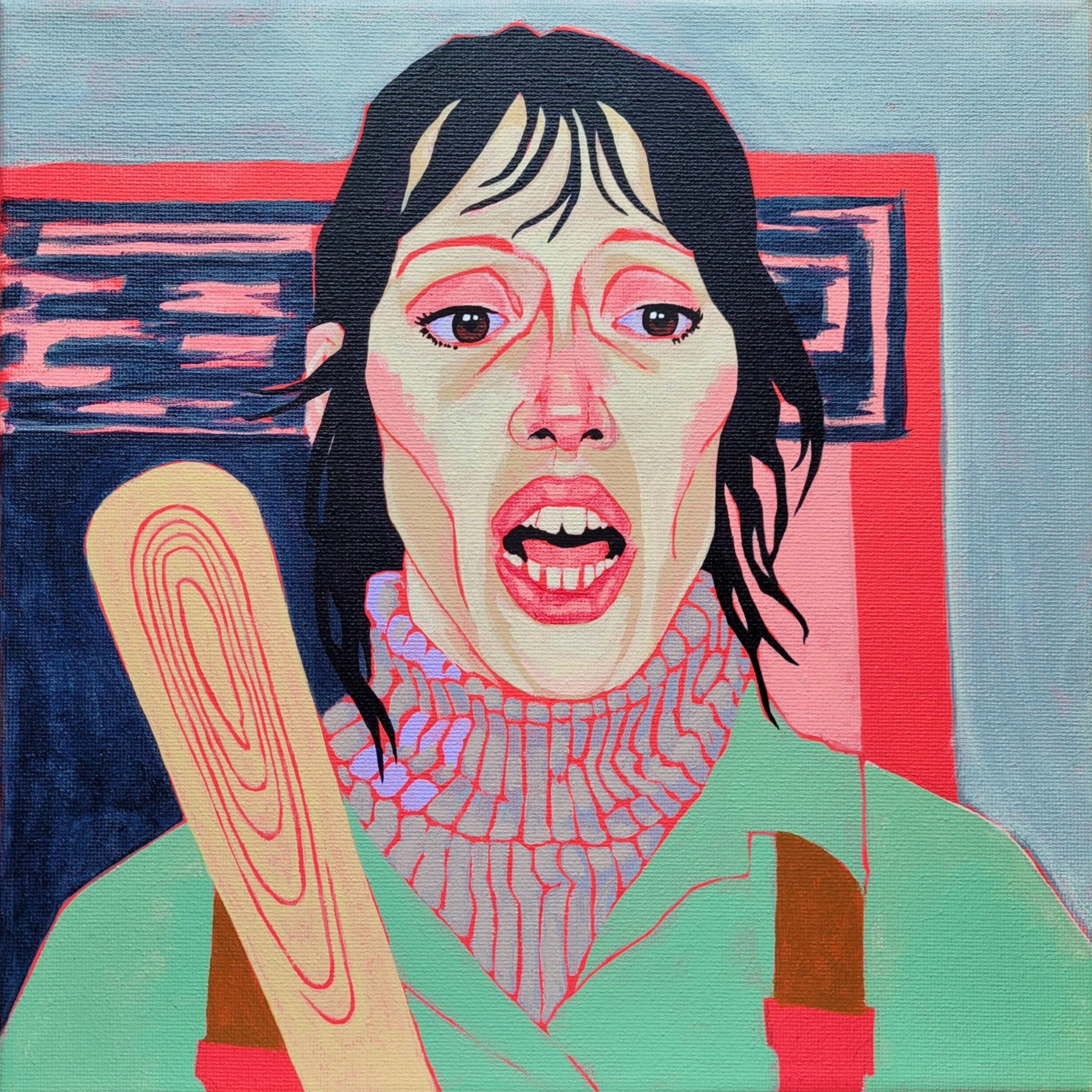 Wendy, acrylic on canvas, 2025
