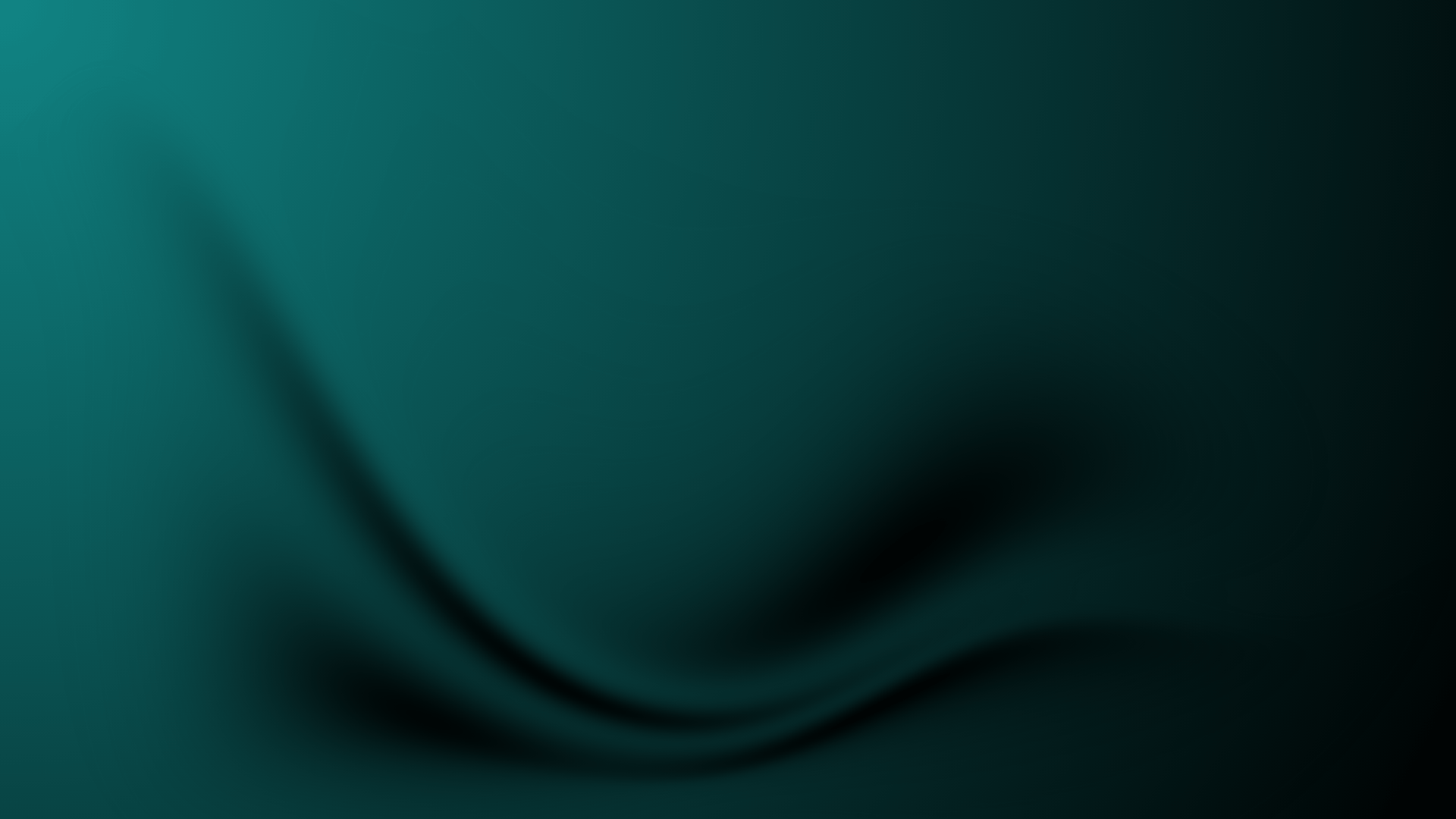 Abstract dark green and black gradient background with blurred flowing shapes.