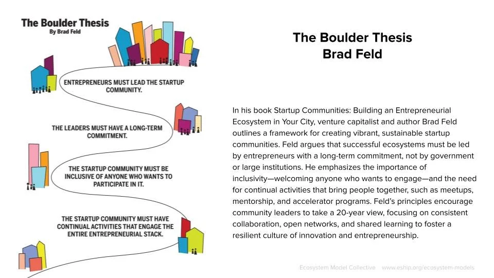 Framework/Model by Brad Feld