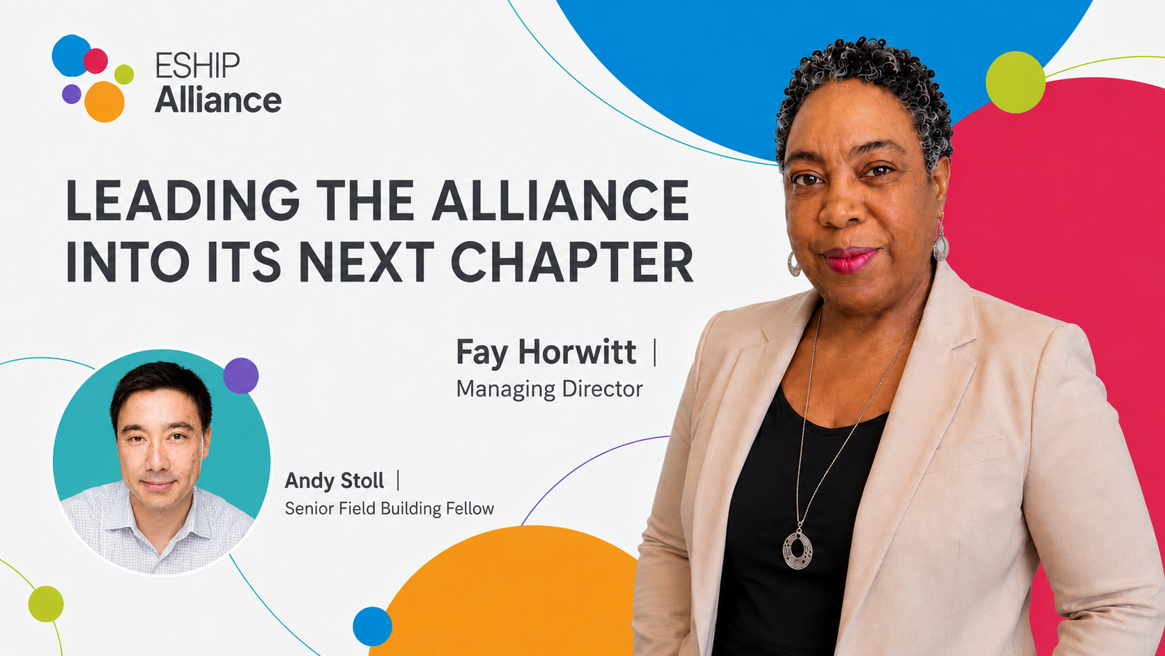 The ESHIP Alliance Announces Fay Horwitt as Managing Director