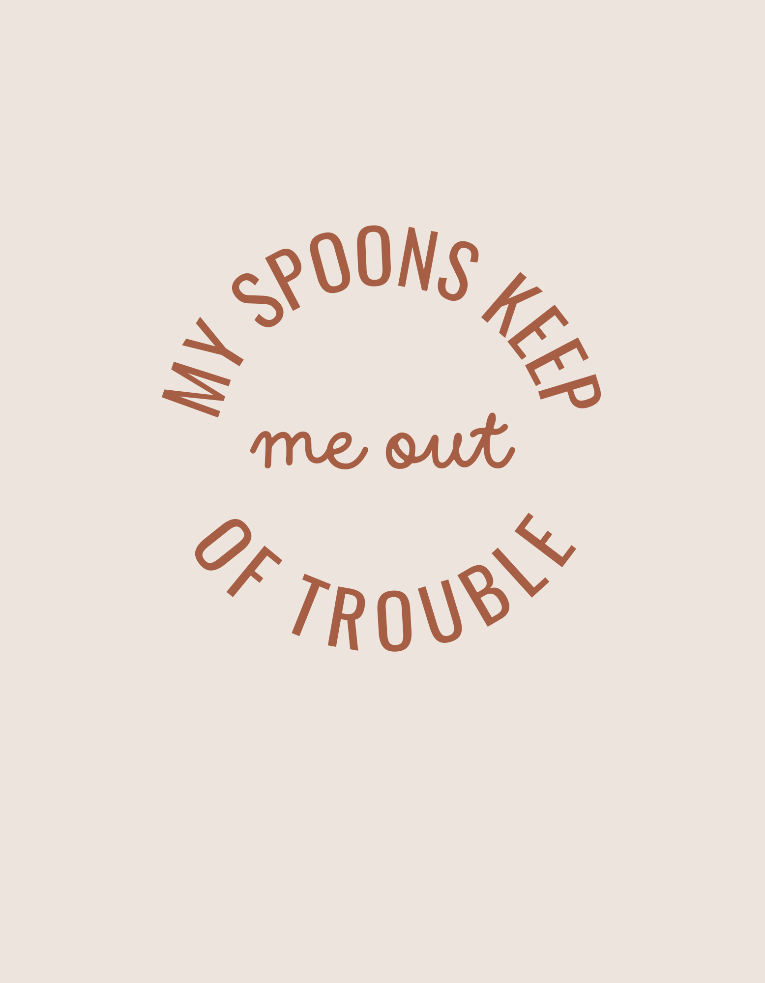 My Spoons/Out of Trouble Tee
