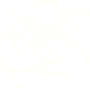 Five hands stacked together, surrounded by four hearts.