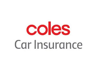 Coles Car Insurance logo with red text 'coles' and gray text 'Car Insurance' on a white background.