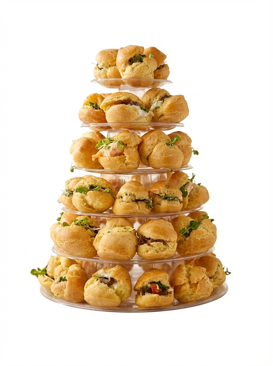 Savory Choux Tower (40)