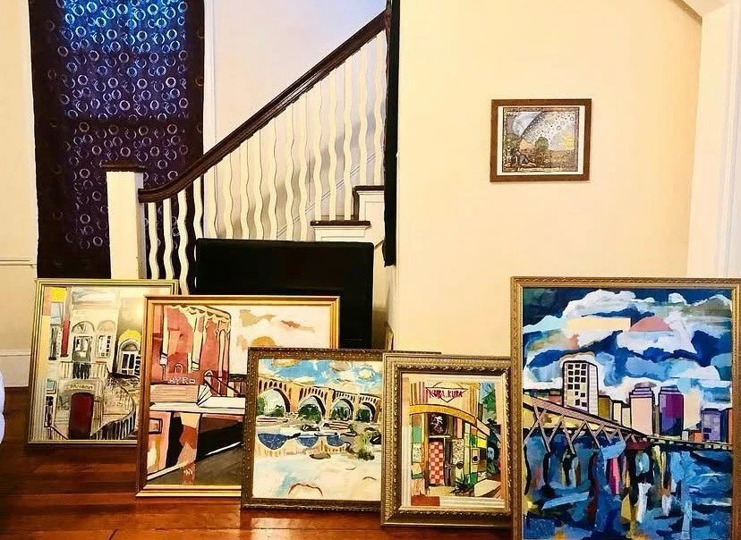 Throwback of a mixed media series I did a handful of years back about special Richmond places/venues- Just wanted to post to this account some oldies I had only ever put on my personal Insta 🙏🏼🌀
.
.
#mixedmedia #richmondart #richmondvirginia