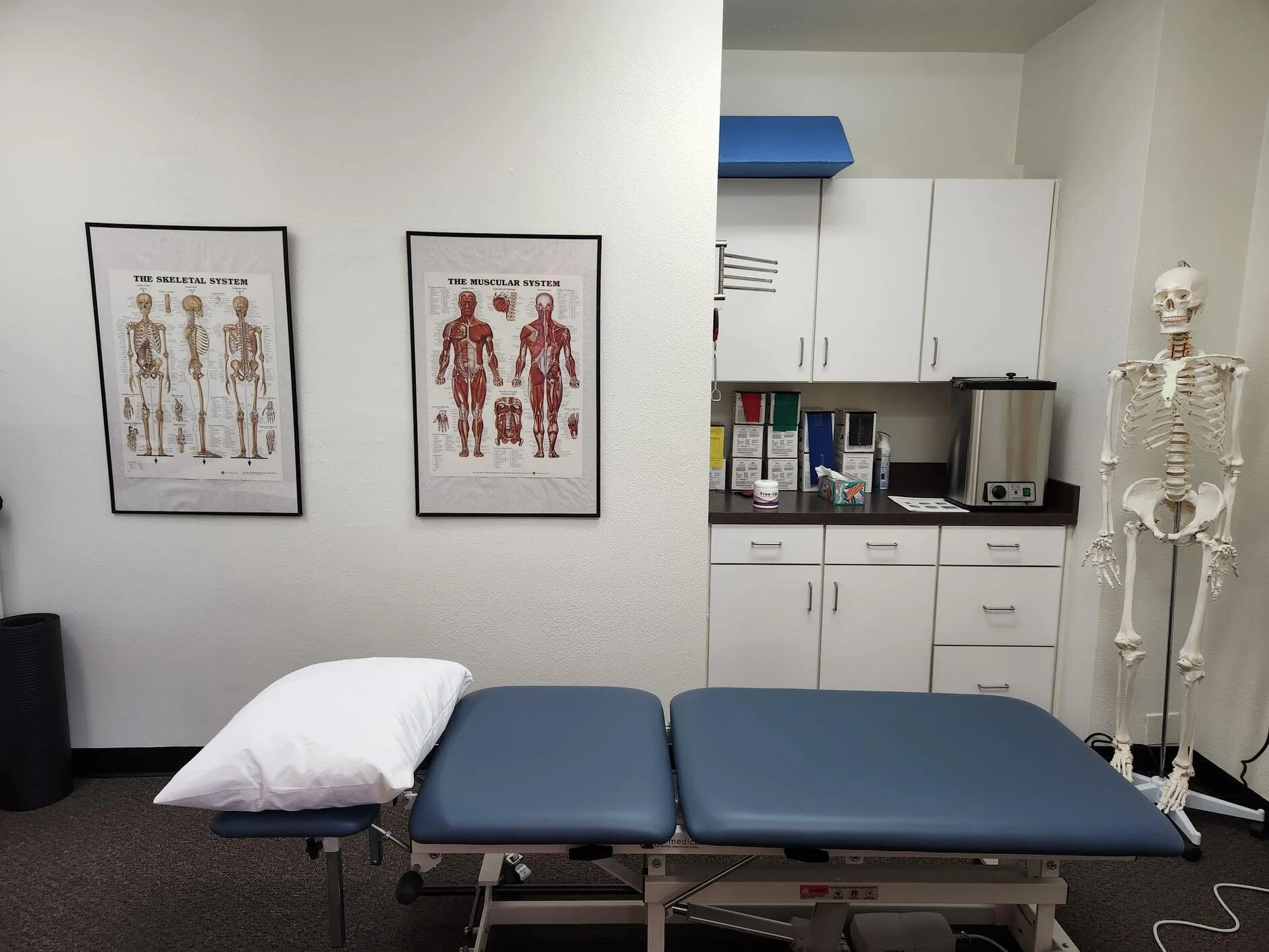 The exam room of Tualatin Valley Physical Therapy