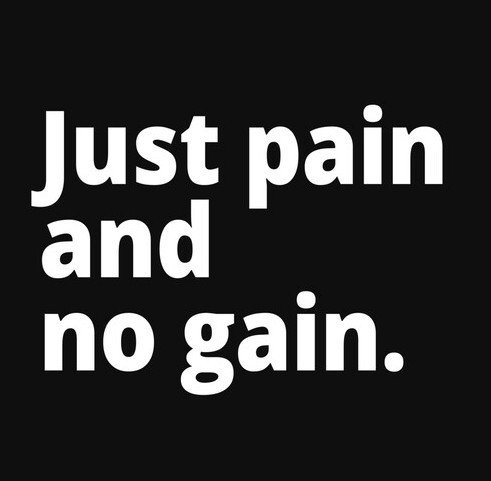 Should you train through pain? A PT's perspective. Some types of pain are fine, while others could cause an injury.