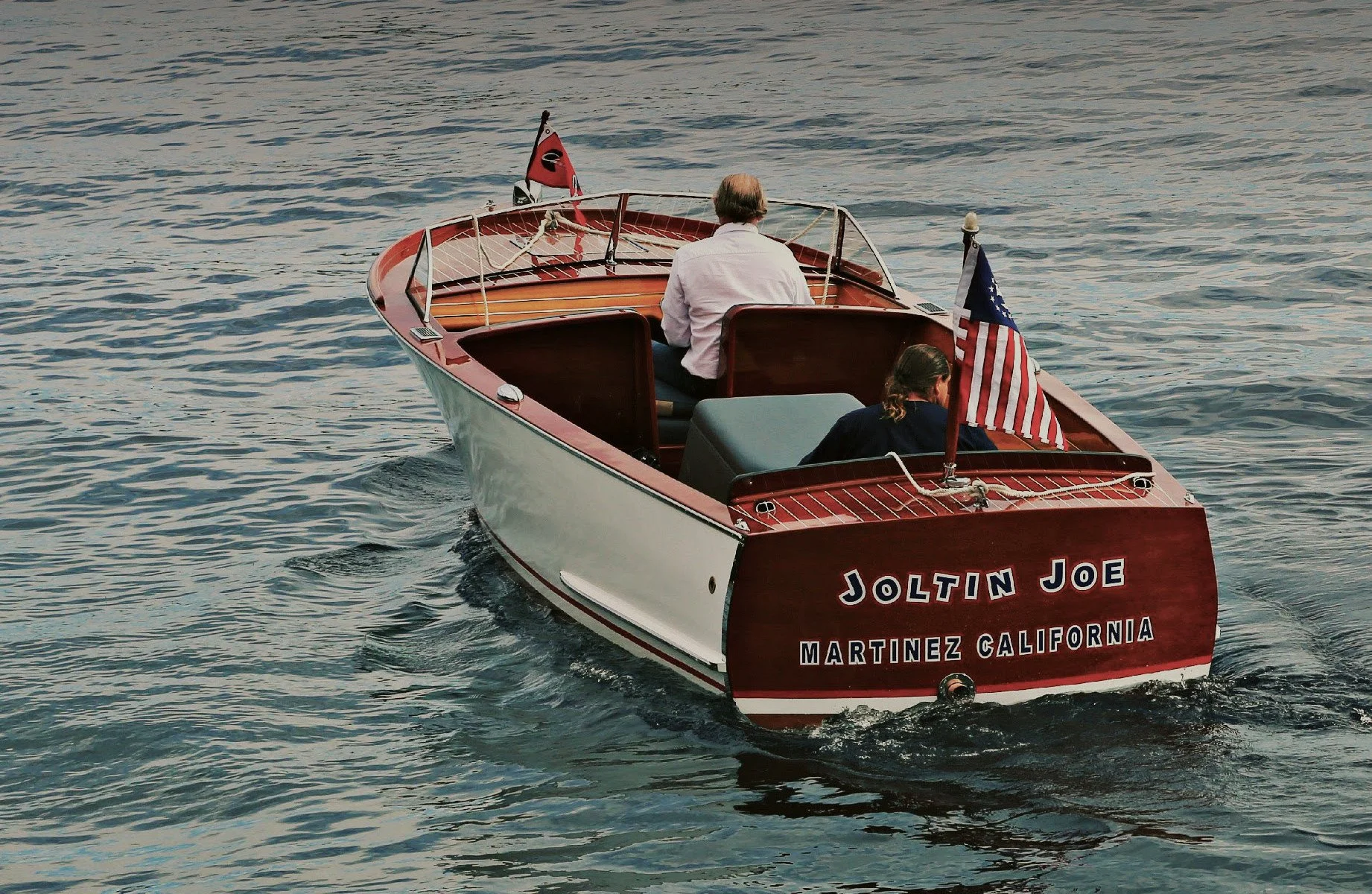 joe dimaggio boat driving.jpg