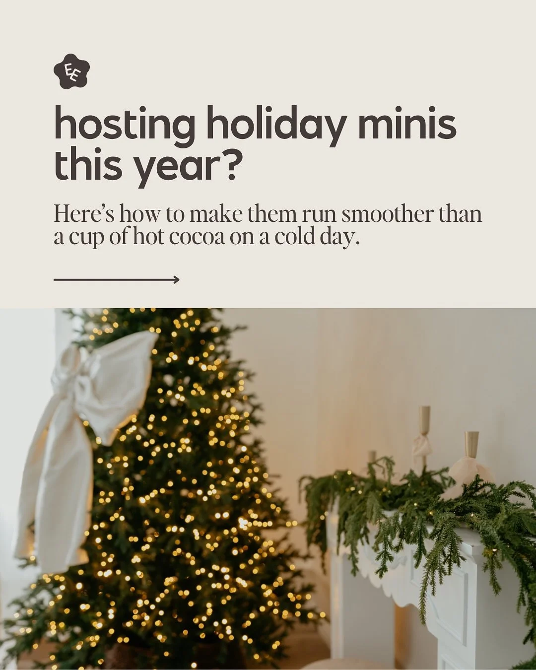 Whether it&rsquo;s your first time hosting minis in a studio (or your fifth!), a little extra prep goes a looong way toward an stress-free experience for you and your clients! So we hope this small guide is helpful as you plan your mini sessions at E