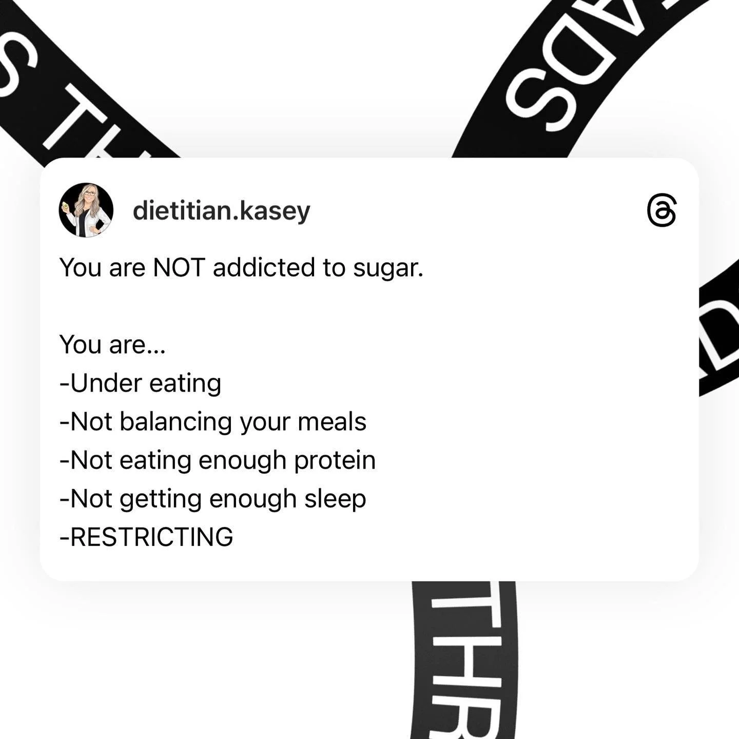 Question: Have you ever struggled with a &quot;sugar addiction&quot;?🙋&zwj;♀️

Those moments where you find yourself eating an entire pint of ice cream or maybe you've finished off half of those cookies. IT'S FRUSTRATING - I know😩

Real talk though